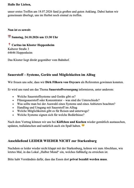 Bis bald
